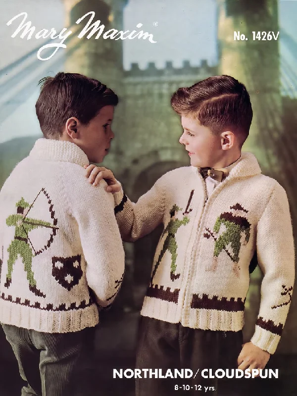 ---Boys' Archer Cardigan Pattern