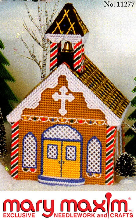 - Rabbit grass rack to prevent waste food boxGingerbread Church Pattern