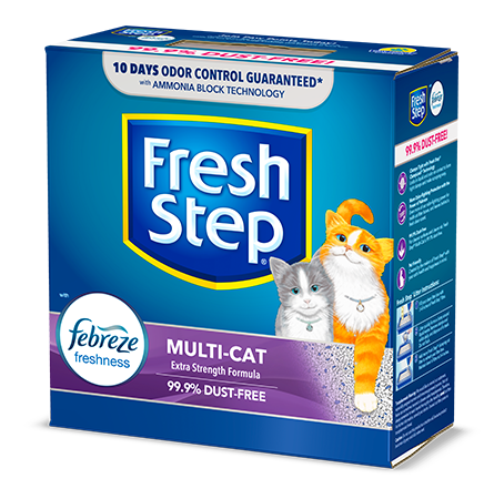  -Anti-scratch sofa protective coverFresh Step Multi-Cat Litter