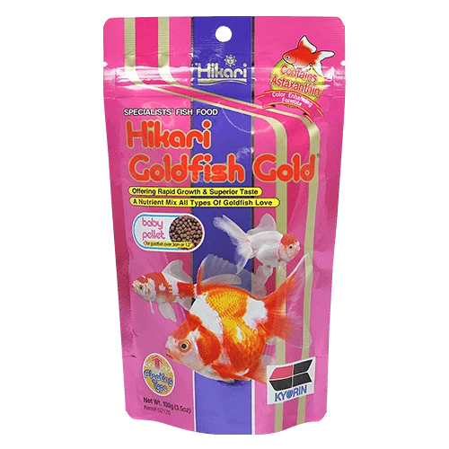 - Organic cotton dog bibsHikari Goldfish Gold Baby Pellet Diet