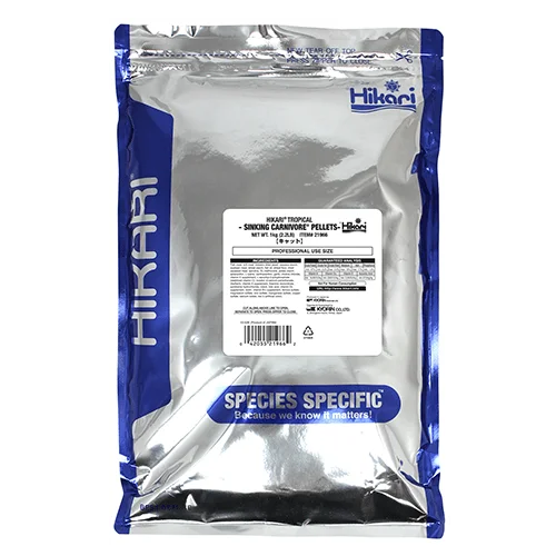 - Air box TSA certified check-inHikari Tropical Sinking Carnivore Pellets