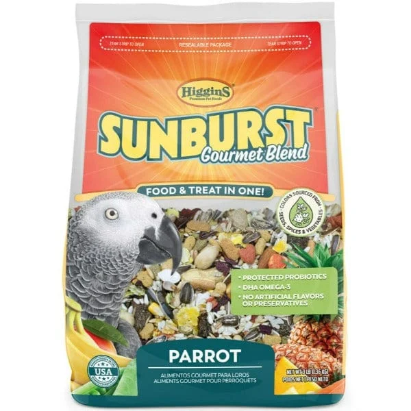 - Foldable and portable cat bagSunburst Gourmet Blend Parrot Food